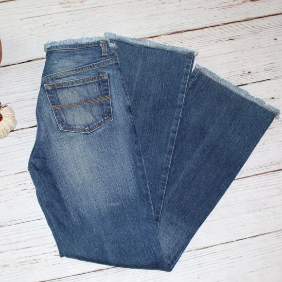 Express High Waisted (Boho) Flare Jeans - Picture 5 of 16